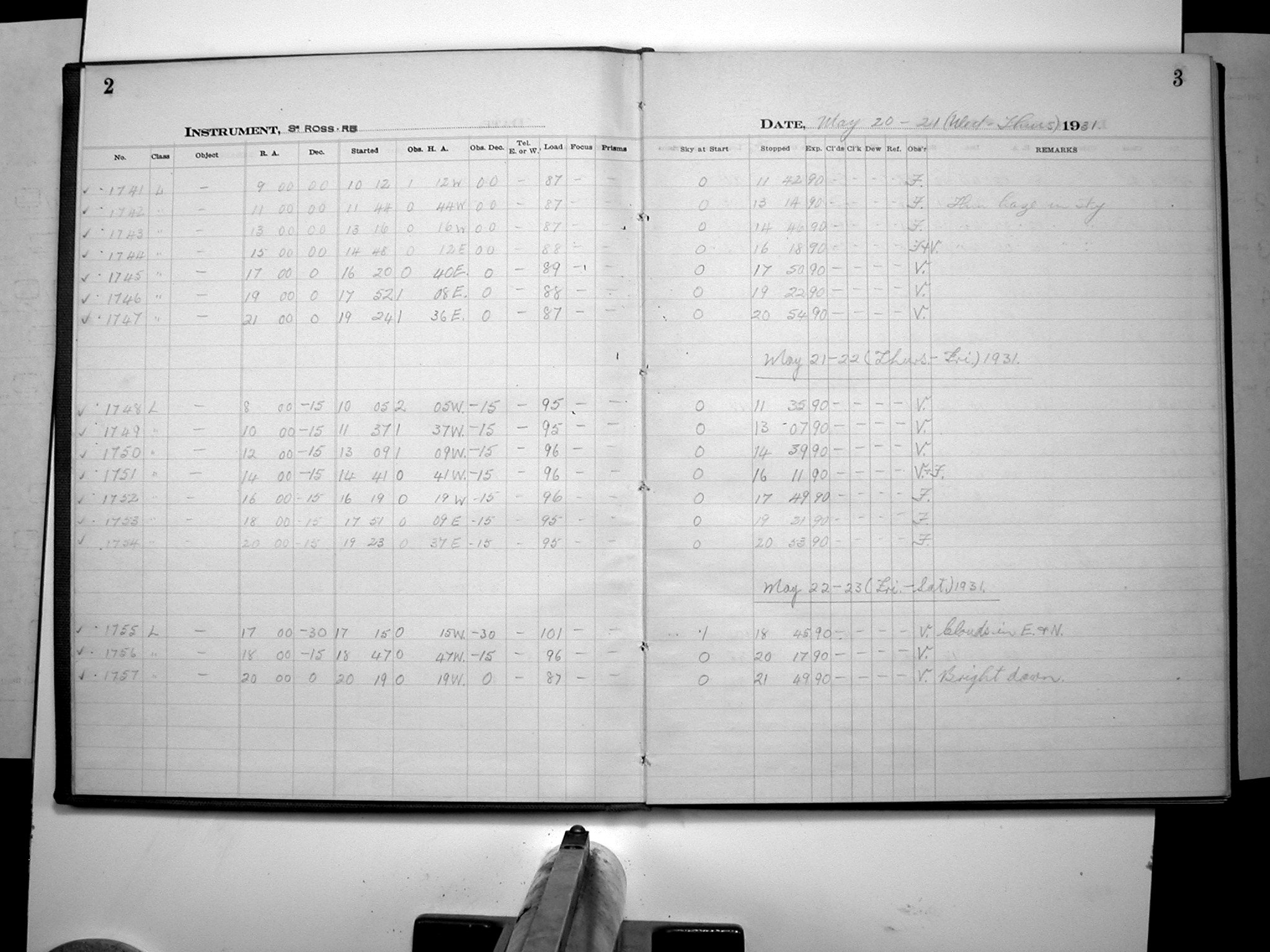 R Series Log Pages 2-3